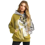 ucf knights graphic punisher gold white hoodie best selling