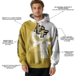 ucf knights graphic punisher gold white hoodie best selling