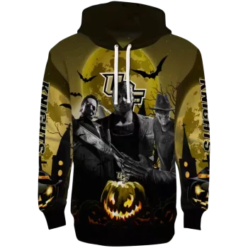 ucf knights halloween vibes gold black hoodie best selling