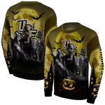 ucf knights halloween vibes gold black hoodie best selling
