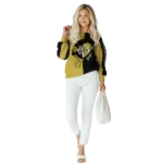 ucf knights heartbeat graphic gold hoodie best selling