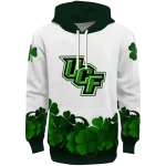 ucf knights lucky motif white green hoodie best selling
