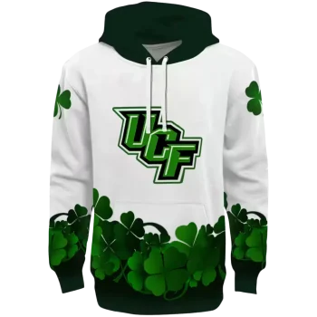 ucf knights lucky motif white green hoodie best selling