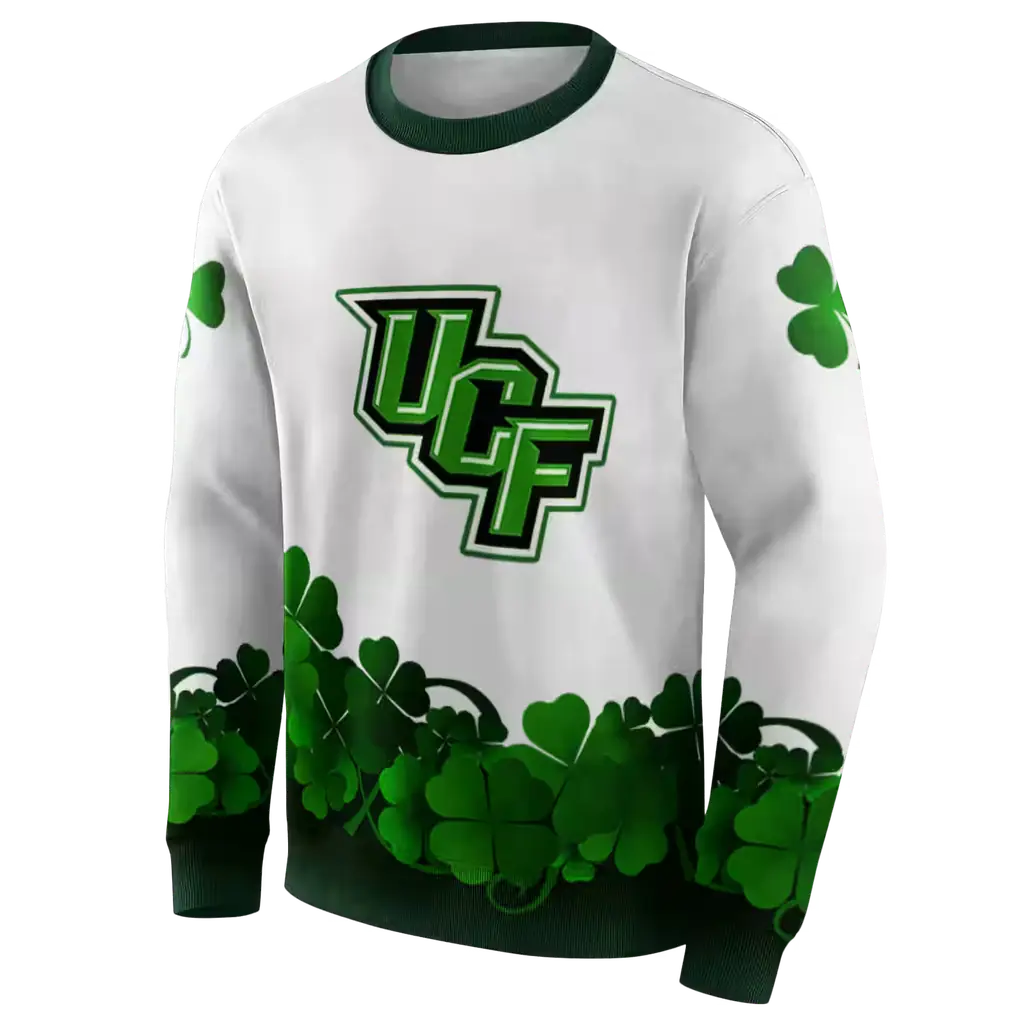 ucf knights lucky motif white green hoodie new arrival ucf knights lucky motif white green hoodie new arrival