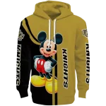 ucf knights mickey mouse gold black hoodie best selling