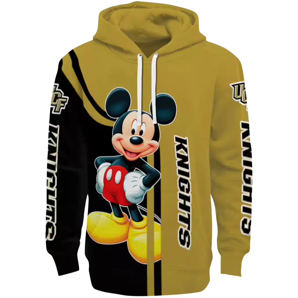 ucf knights mickey mouse gold black hoodie best selling ucf knights mickey mouse gold black hoodie best selling