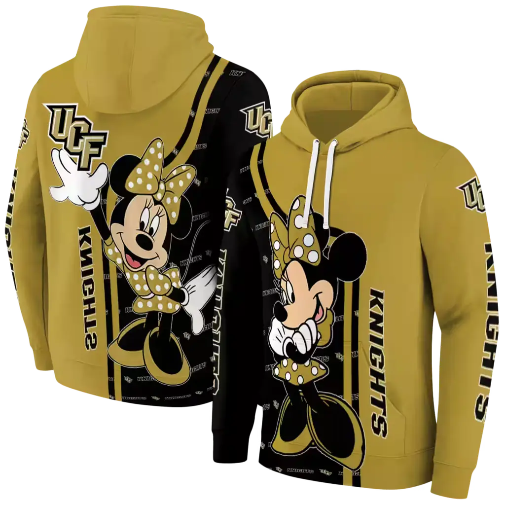 ucf knights minnie mouse gold hoodie fashion forward ucf knights minnie mouse gold hoodie fashion forward