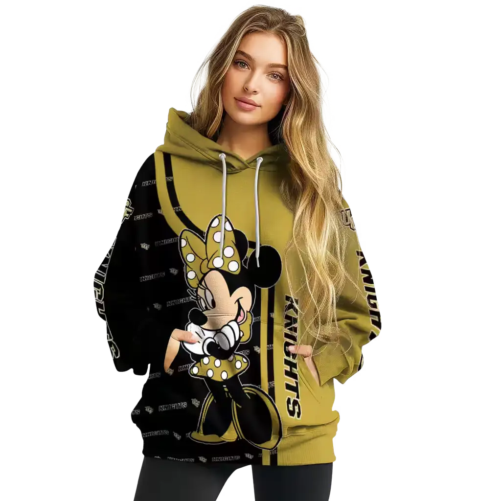 ucf knights minnie mouse gold hoodie high quality ucf knights minnie mouse gold hoodie high quality