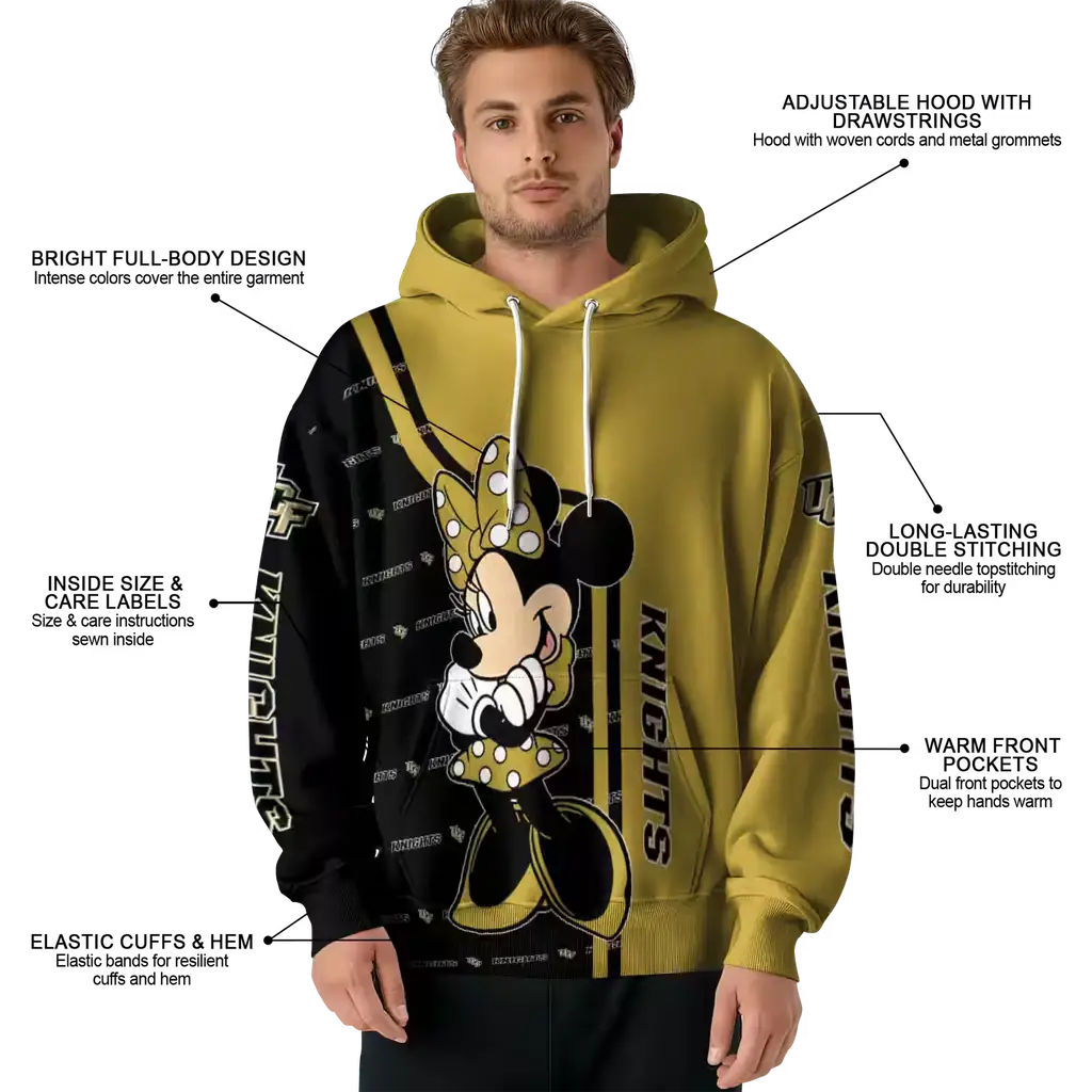 ucf knights minnie mouse gold hoodie latest model ucf knights minnie mouse gold hoodie latest model