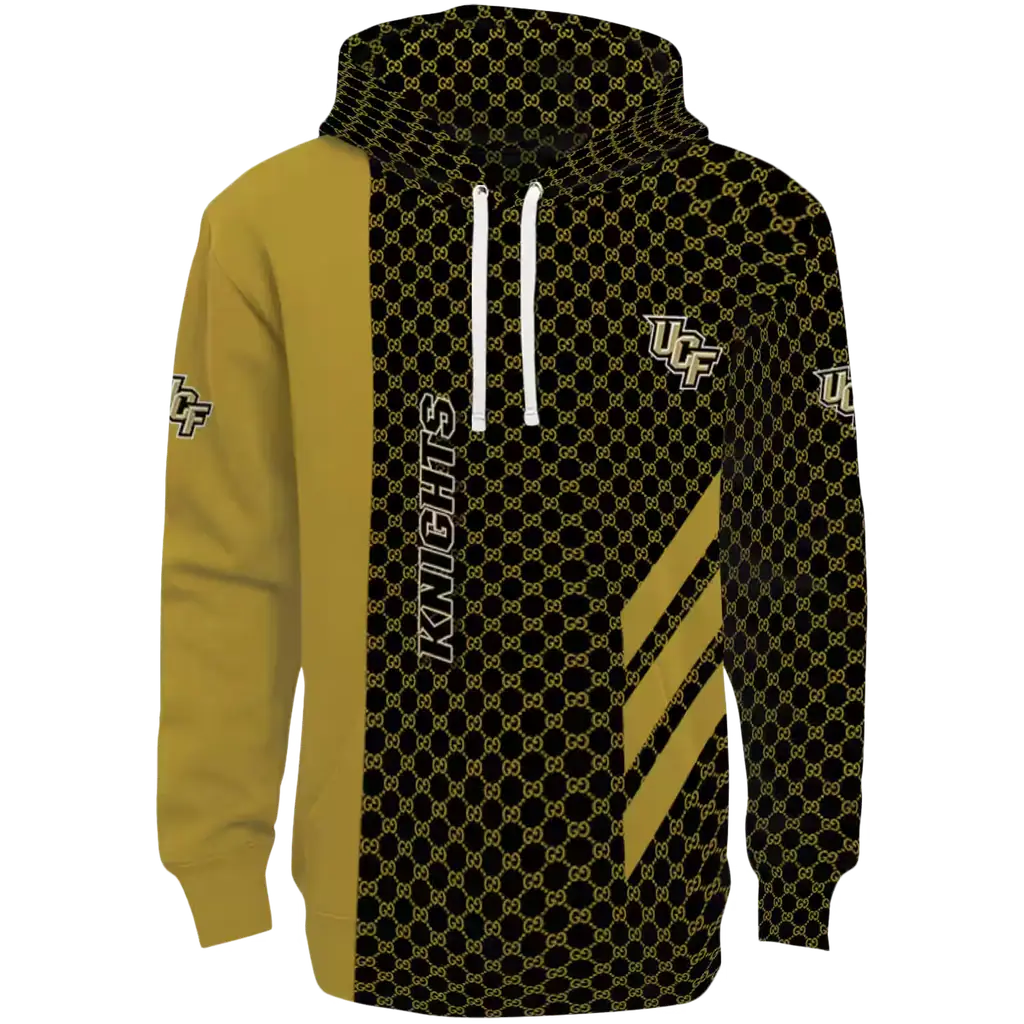 ucf knights monogram pattern gold hoodie best selling ucf knights monogram pattern gold hoodie best selling