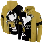 ucf knights playful snoopy gold hoodie best selling