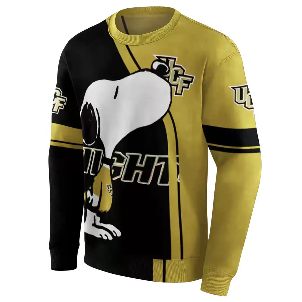 ucf knights playful snoopy gold hoodie new arrival ucf knights playful snoopy gold hoodie new arrival