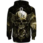 ucf knights skull artwork gold black hoodie best selling