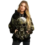 ucf knights skull artwork gold black hoodie best selling
