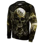 ucf knights skull artwork gold black hoodie best selling