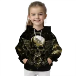 ucf knights skull artwork gold black hoodie best selling