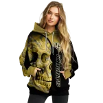 ucf knights skull motif gold black hoodie best selling