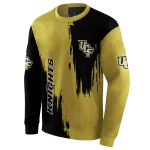 ucf knights splatter effect gold hoodie best selling