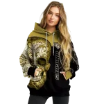 ucf knights sugar skull gold black hoodie best selling