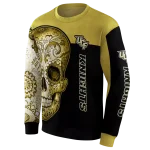 ucf knights sugar skull gold black hoodie best selling