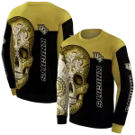 ucf knights sugar skull gold black hoodie best selling