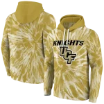 ucf knights tie dye pattern gold hoodie best selling