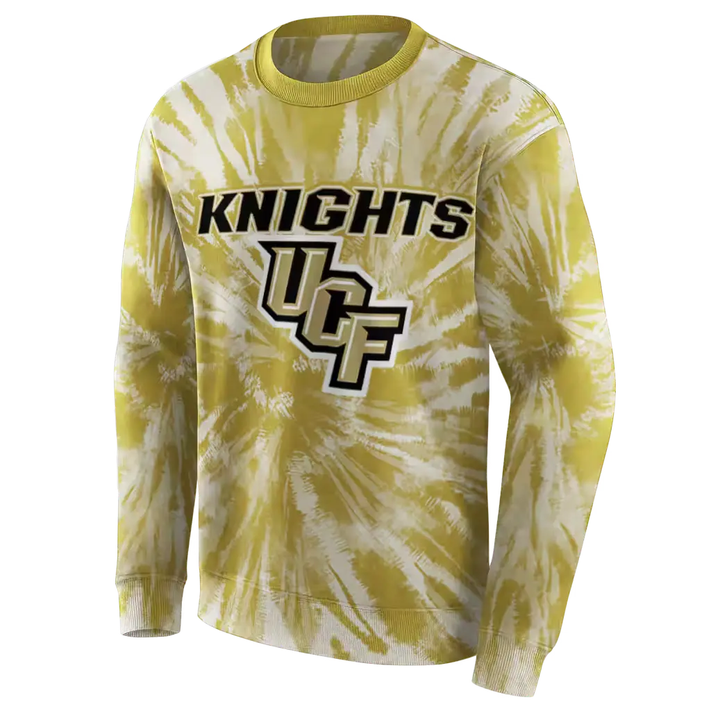 ucf knights tie dye pattern gold hoodie new arrival ucf knights tie dye pattern gold hoodie new arrival