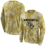 ucf knights tie dye pattern gold hoodie best selling
