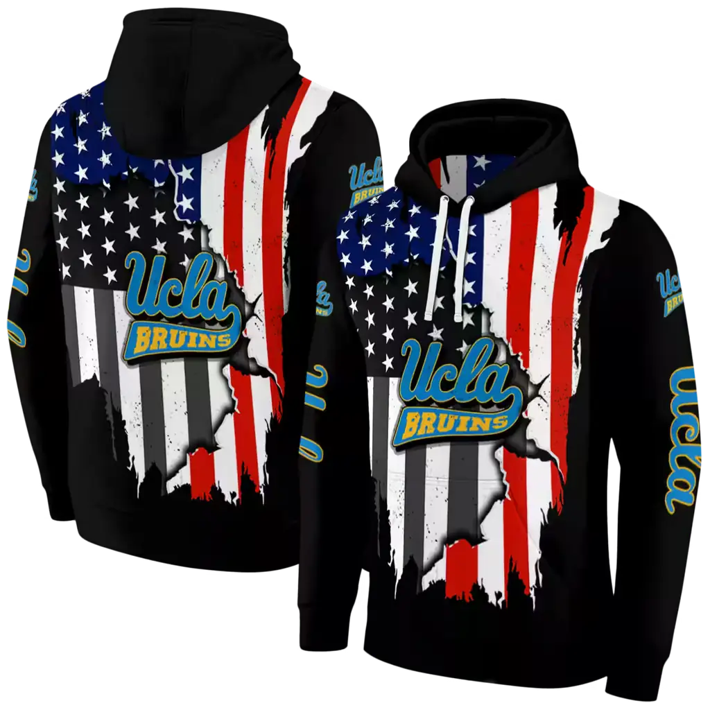 ucla bruins american pride black hoodie fashion forward ucla bruins american pride black hoodie fashion forward