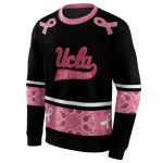 ucla bruins awareness ribbon black pink hoodie best selling