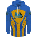 ucla bruins concentric lines blue black hoodie best selling