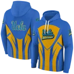 ucla bruins concentric lines blue black hoodie best selling