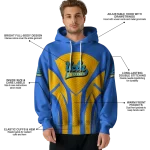 ucla bruins concentric lines blue black hoodie best selling