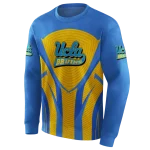ucla bruins concentric lines blue black hoodie best selling