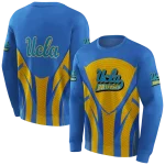 ucla bruins concentric lines blue black hoodie best selling