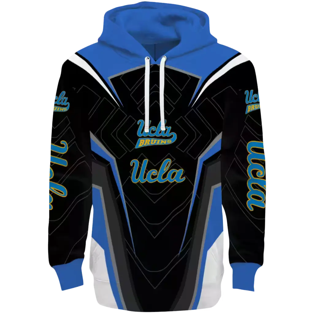 ucla bruins futuristic pattern blue black hoodie best selling ucla bruins futuristic pattern blue black hoodie best selling