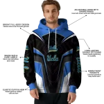ucla bruins futuristic pattern blue black hoodie best selling