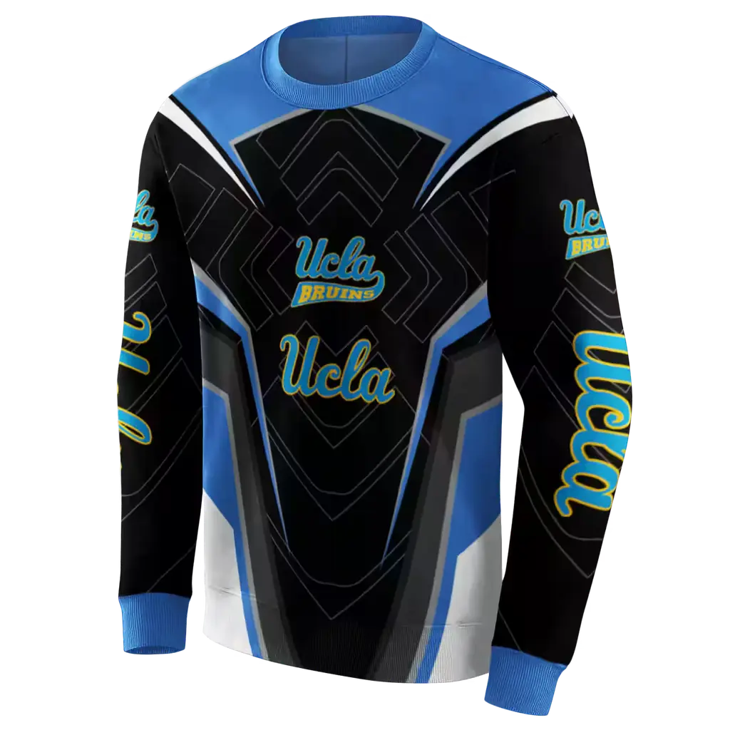 ucla bruins futuristic pattern blue black hoodie new arrival ucla bruins futuristic pattern blue black hoodie new arrival