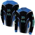 ucla bruins futuristic pattern blue black hoodie best selling