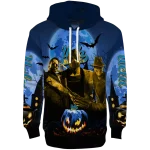 ucla bruins halloween vibes blue black hoodie best selling