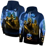 ucla bruins halloween vibes blue black hoodie best selling