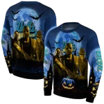 ucla bruins halloween vibes blue black hoodie best selling