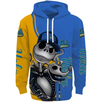 ucla bruins jack skellington blue hoodie best selling