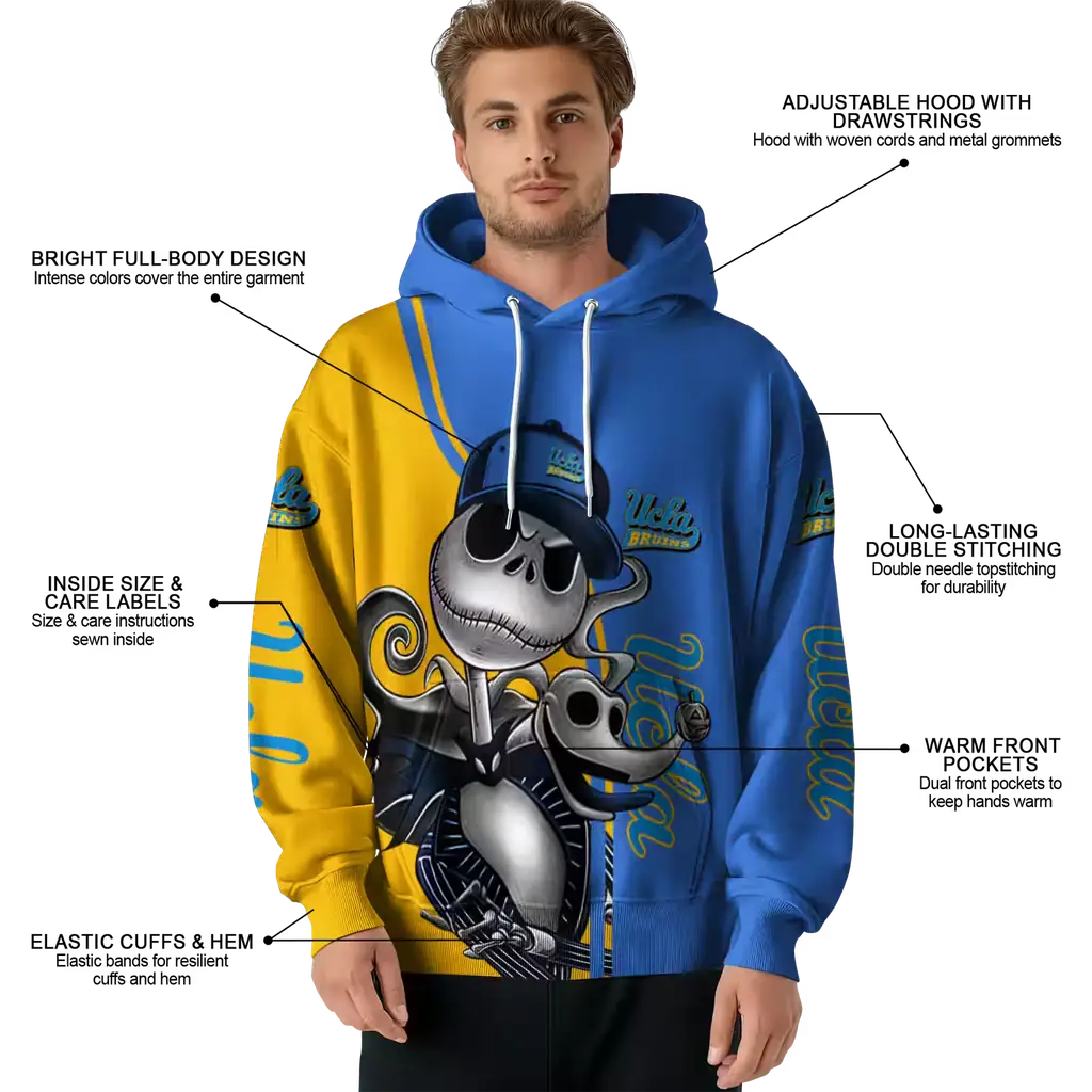 ucla bruins jack skellington blue hoodie latest model ucla bruins jack skellington blue hoodie latest model