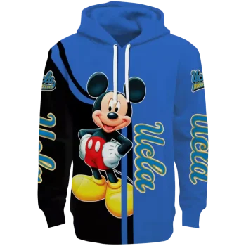 ucla bruins mickey mouse blue black hoodie best selling