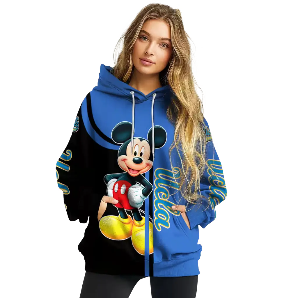 ucla bruins mickey mouse blue black hoodie high quality ucla bruins mickey mouse blue black hoodie high quality
