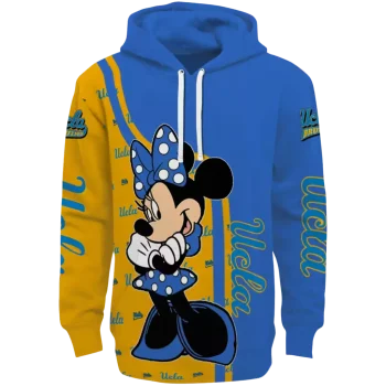 ucla bruins minnie mouse blue hoodie best selling