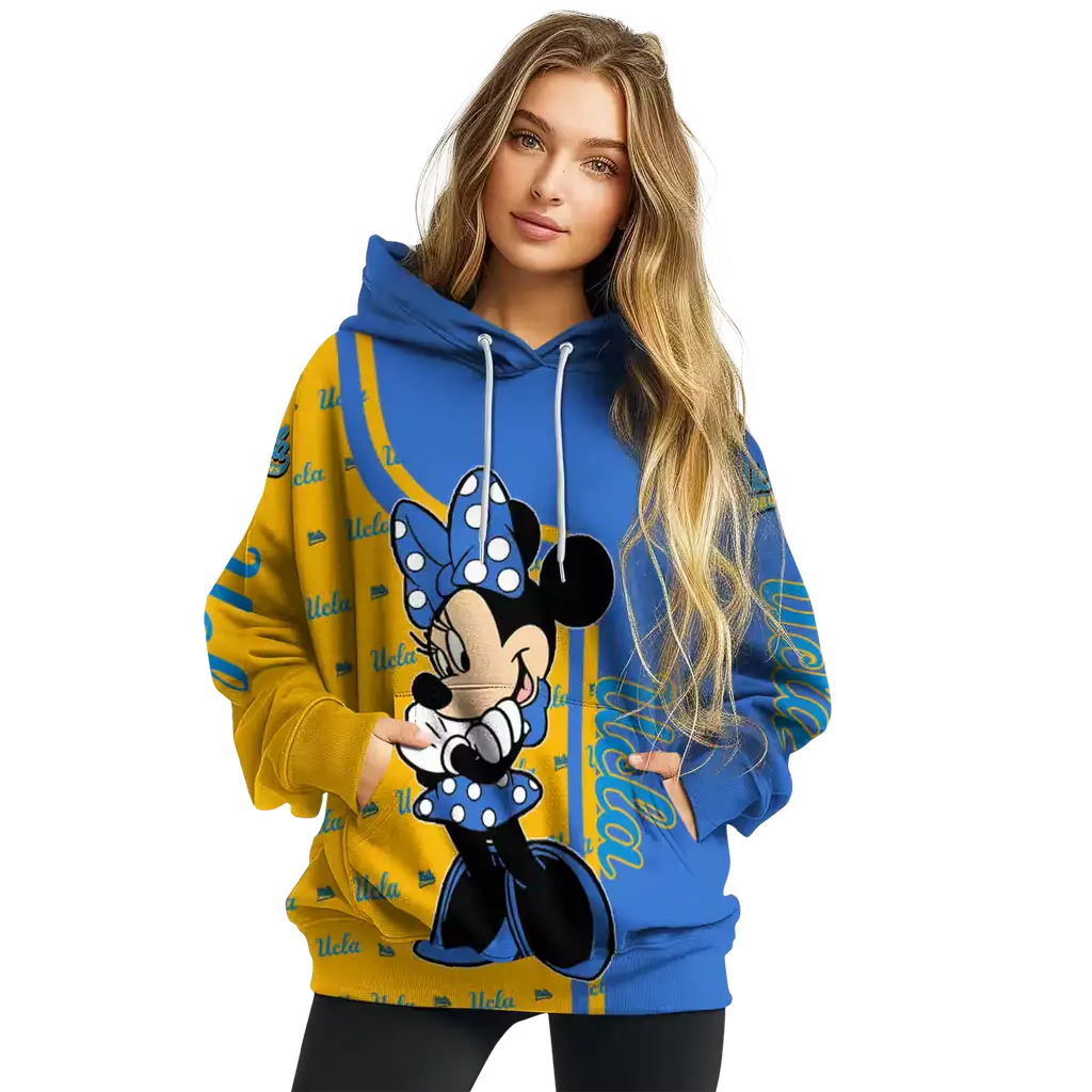 ucla bruins minnie mouse blue hoodie high quality ucla bruins minnie mouse blue hoodie high quality