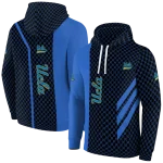 ucla bruins monogram pattern blue hoodie best selling