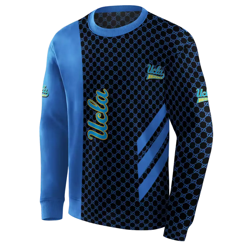 ucla bruins monogram pattern blue hoodie new arrival ucla bruins monogram pattern blue hoodie new arrival
